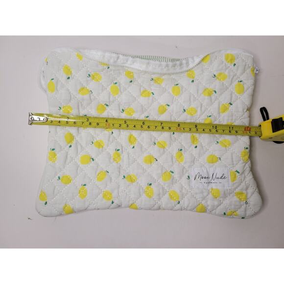 Moon Nude Handmade Lemon Print Quilted Bag/Pouch - Picture 4 of 5